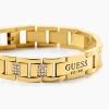 Bracelet Guess Frontiers Acier Jaune Oxyde De Zirconium|GUESS BIJOUX Sale