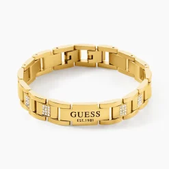 Bracelet Guess Frontiers Acier Jaune Oxyde De Zirconium|GUESS BIJOUX Sale