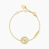 Bracelet Guess Life In 4G Acier Jaune Oxyde De Zirconium