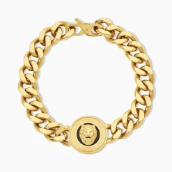 Bracelet Guess Lion King Acier Jaune|GUESS BIJOUX