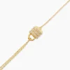 Bracelet Guess My Secret Acier Jaune Oxyde De Zirconium|GUESS BIJOUX Online
