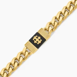 Bracelet Guess Rebel Moon Acier Jaune|GUESS BIJOUX Discount