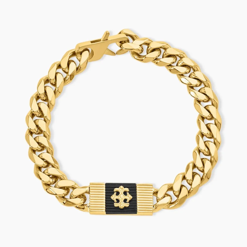Bracelet Guess Rebel Moon Acier Jaune|GUESS BIJOUX Discount