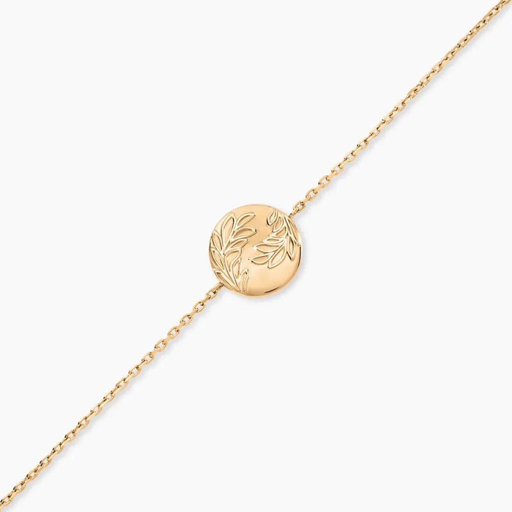 Bracelet Hanaelle Plaque Or Jaune|Marc Orian Best