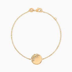Bracelet Hanaelle Plaque Or Jaune|Marc Orian Online
