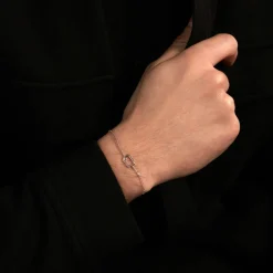 Bracelet Harmony Argent Blanc|Marc Orian
