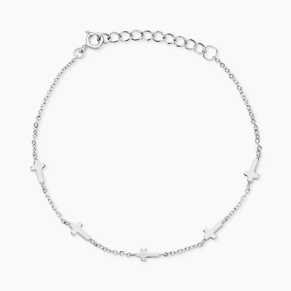Bracelet Hope Argent Blanc|Marc Orian Hot