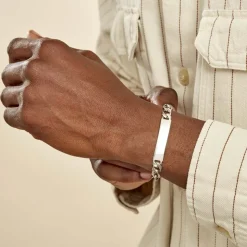 Bracelet Identité Argent Blanc Vila