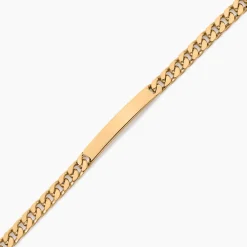 Bracelet Identité Clement Plaqué Or Jaune|Marc Orian Clearance