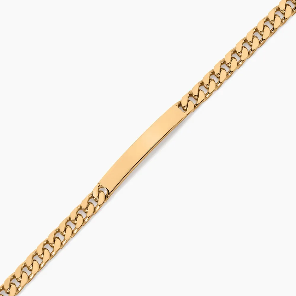 Bracelet Identité Clement Plaqué Or Jaune|Marc Orian Clearance
