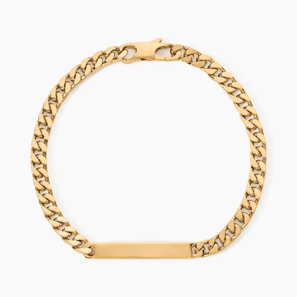 Bracelet Identité Clement Plaqué Or Jaune|Marc Orian Clearance