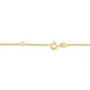 Bracelet Identité Esta Maille Forçat Or Jaune