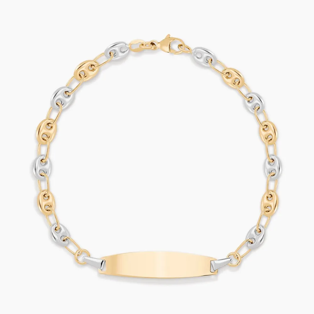 Bracelet Identité Evin Maille Grain De Cafe|Marc Orian Discount