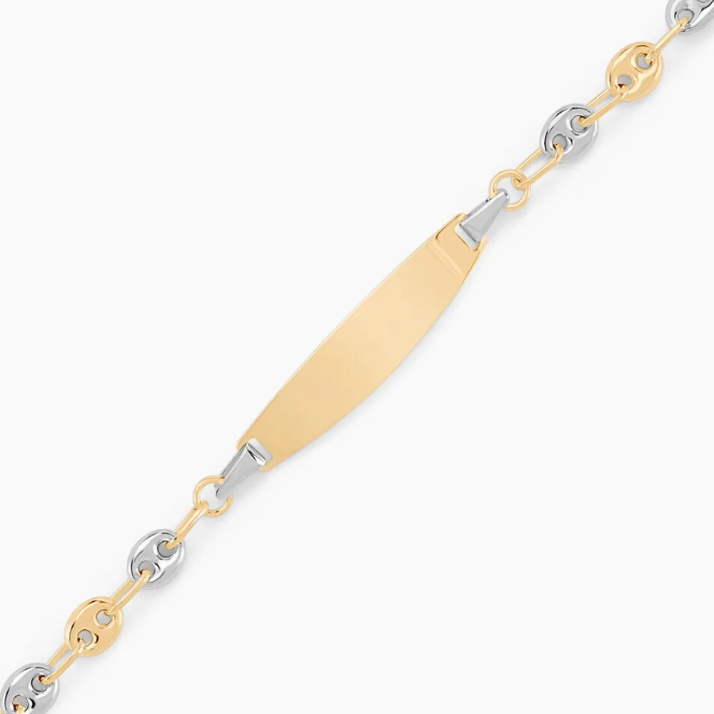 Bracelet Identité Evin Maille Grain De Cafe|Marc Orian Discount