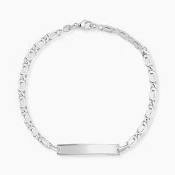 Bracelet Identité Fanelia Maille Marine|Marc Orian Outlet
