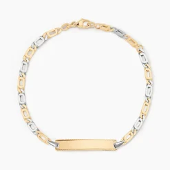 Bracelet Identité Fanelia Maille Marine|Marc Orian