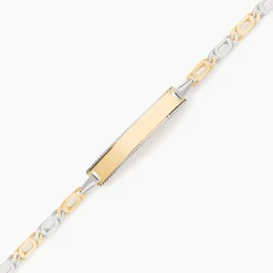Bracelet Identité Fanelia Maille Marine|Marc Orian