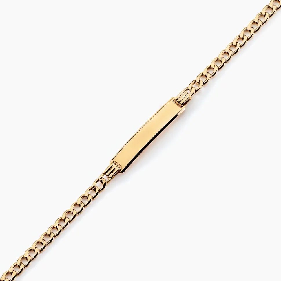 Bracelet Identité Genevra Or Jaune