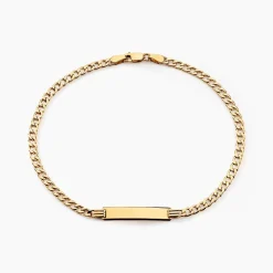 Bracelet Identité Genevra Or Jaune