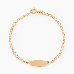Bracelet Identité Marcel Or Jaune|Marc Orian New