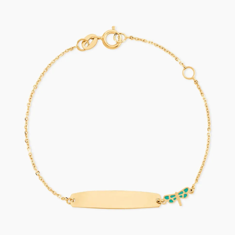 Bracelet Identité Mellie Or Jaune