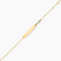 Bracelet Identité Mellie Or Jaune