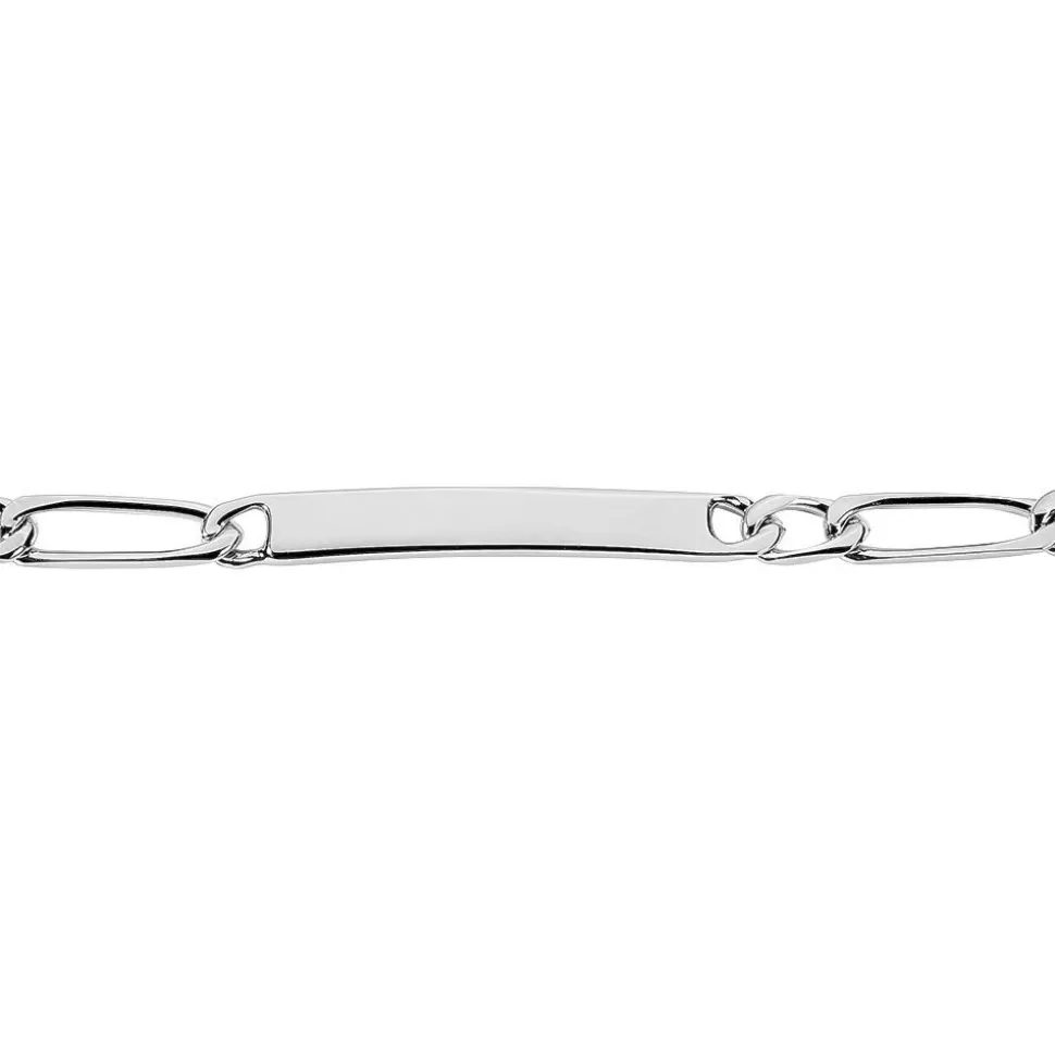 Bracelet Identité Vila Argent Blanc