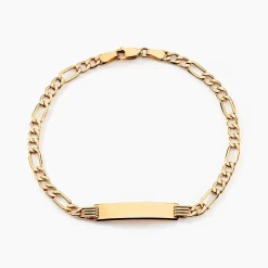 Bracelet Identité Walt Or Jaune