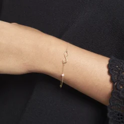 Bracelet Illenia Or Jaune Perle De Culture|Marc Orian Hot