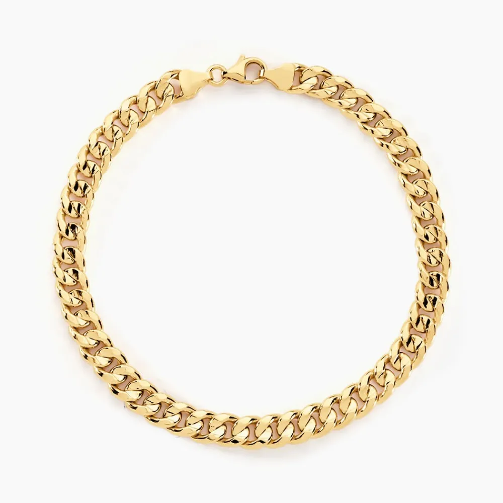 Bracelet Iris Or Jaune Maille Gourmette|Marc Orian Sale