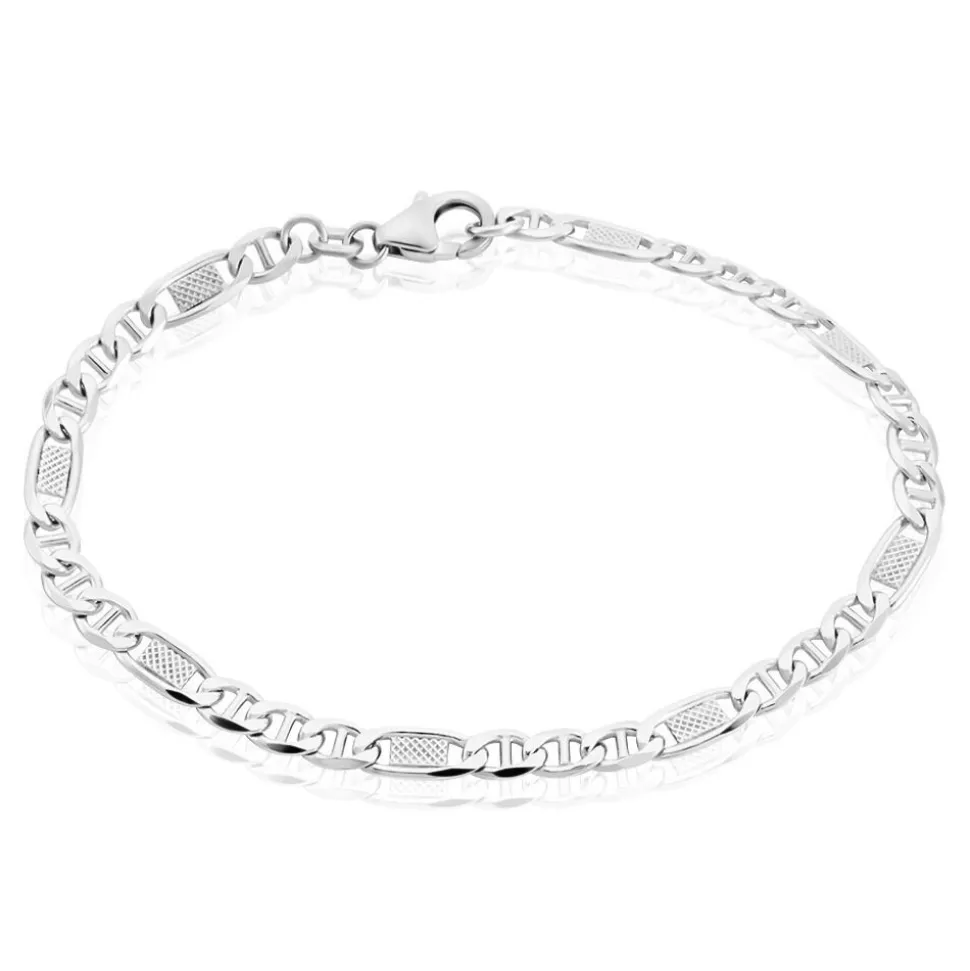 Bracelet Jeremi Argent Blanc