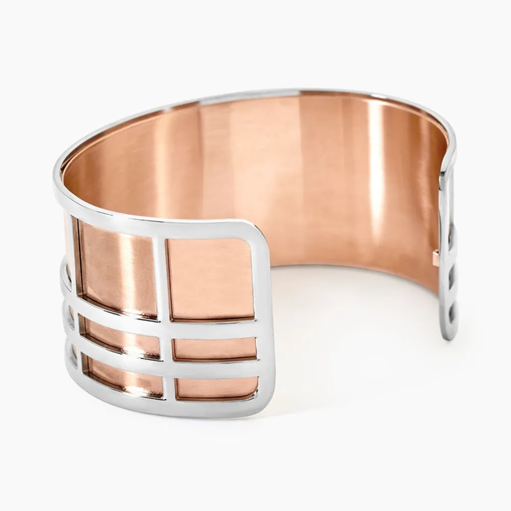 Bracelet Jonc Andria Acier Blanc|IMAGINE Outlet