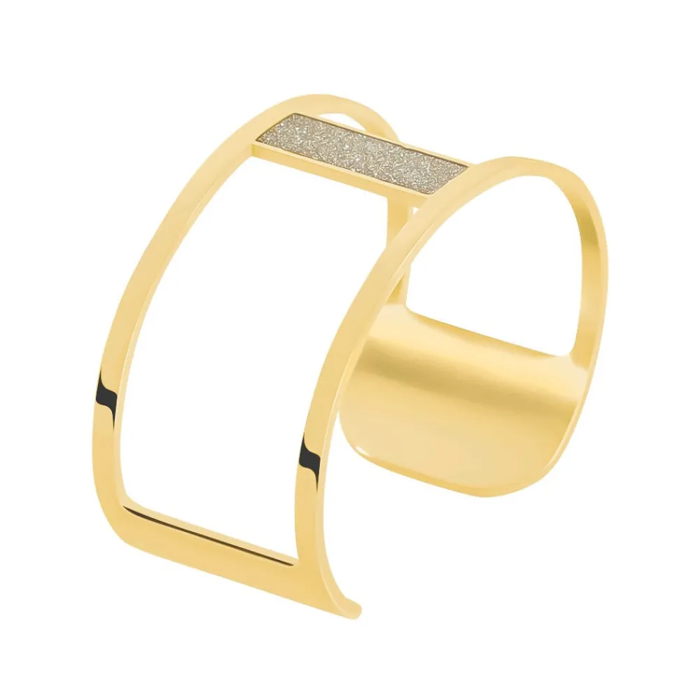 Bracelet Jonc Aness Acier Jaune|IMAGINE Outlet
