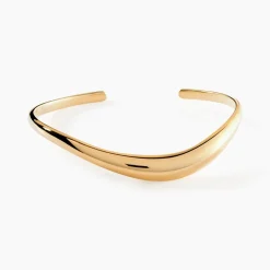 Bracelet Jonc Anselma Plaqué Or Jaune|Marc Orian Online