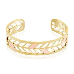 Bracelet Jonc Azat Acier Jaune|IMAGINE Discount