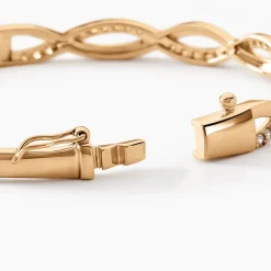 Bracelet Jonc Imae Plaqué Or Jaune Oxyde De Zirconium|Marc Orian Outlet