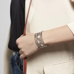Bracelet Jonc Florette Strass Acier Blanc Strass|IMAGINE Online