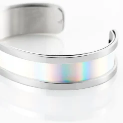 Bracelet Jonc Kayssi Acier Blanc|IMAGINE Discount