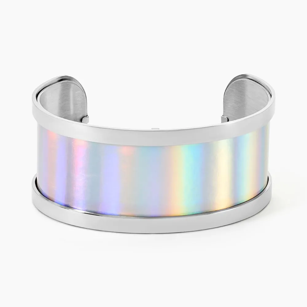 Bracelet Jonc Kayssi Acier Blanc|IMAGINE