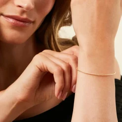 Bracelet Jonc Lou Plaqué Or Jaune|Marc Orian Clearance