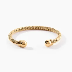 Bracelet Jonc Nelsie Plaqué Or Doré|Marc Orian