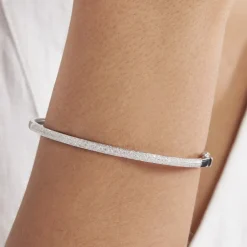Bracelet Jonc Or Blanc Stasya Diamants|Marc Orian Sale