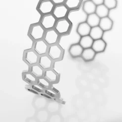 Bracelet Jonc Ouvert Acier Blanc Buglose|IMAGINE Outlet