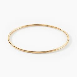 Bracelet Jonc Xylina Fil Rond Lisse Or Jaune