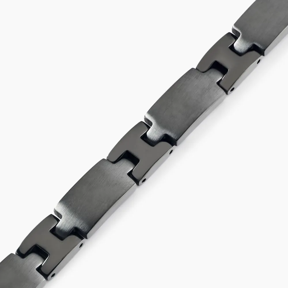 Bracelet Josua Acier Noir|Marc Orian Hot