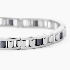 Bracelet Jourdan Acier Blanc