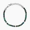 Bracelet Jourdan Acier Blanc Turquoise