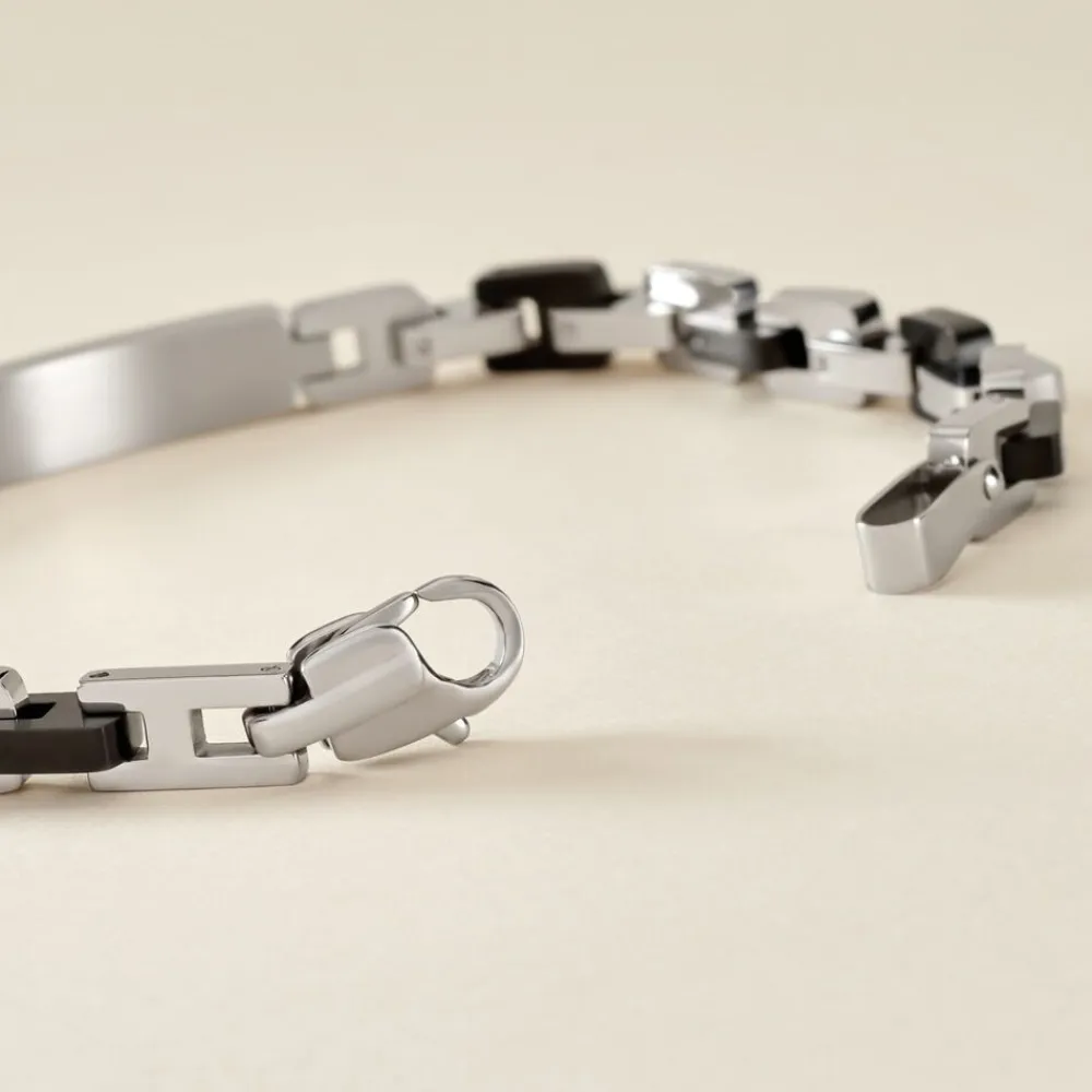 Bracelet Acier Gris|JOURDAN Sale