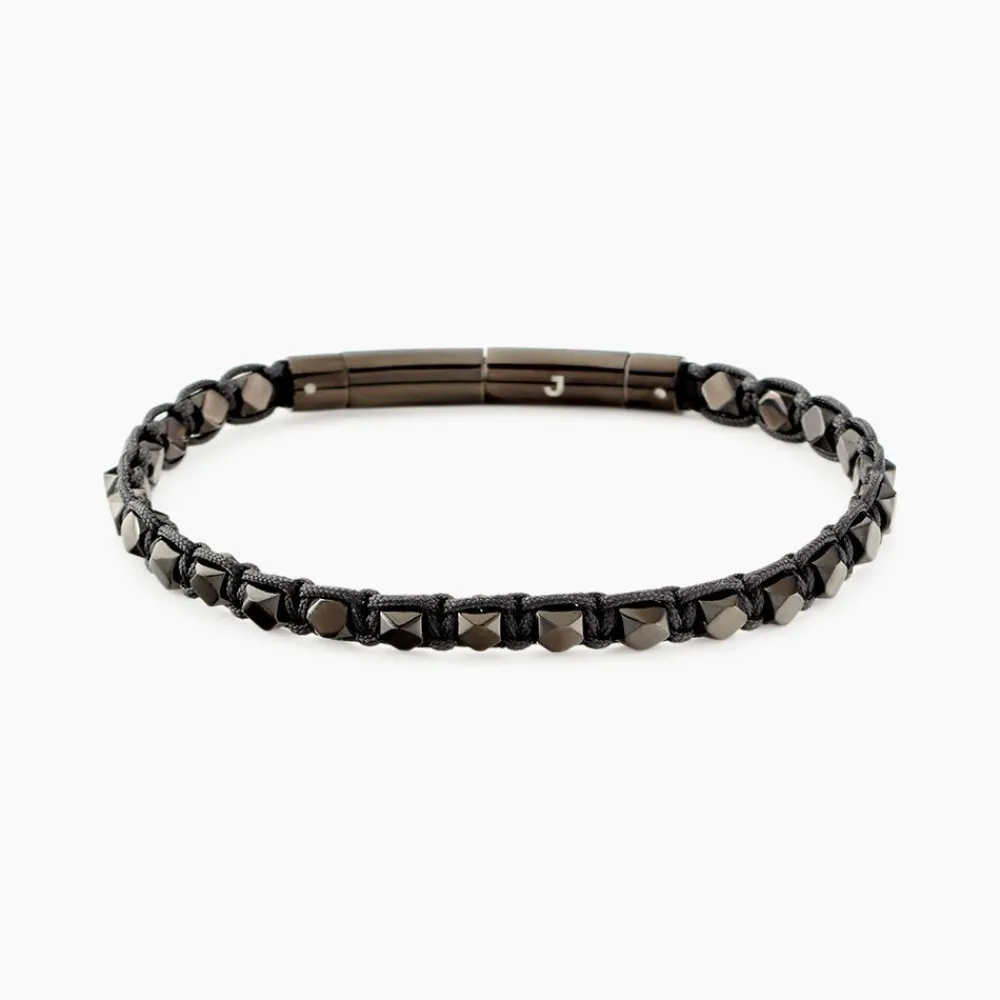 Bracelet Acier Noir|JOURDAN Discount