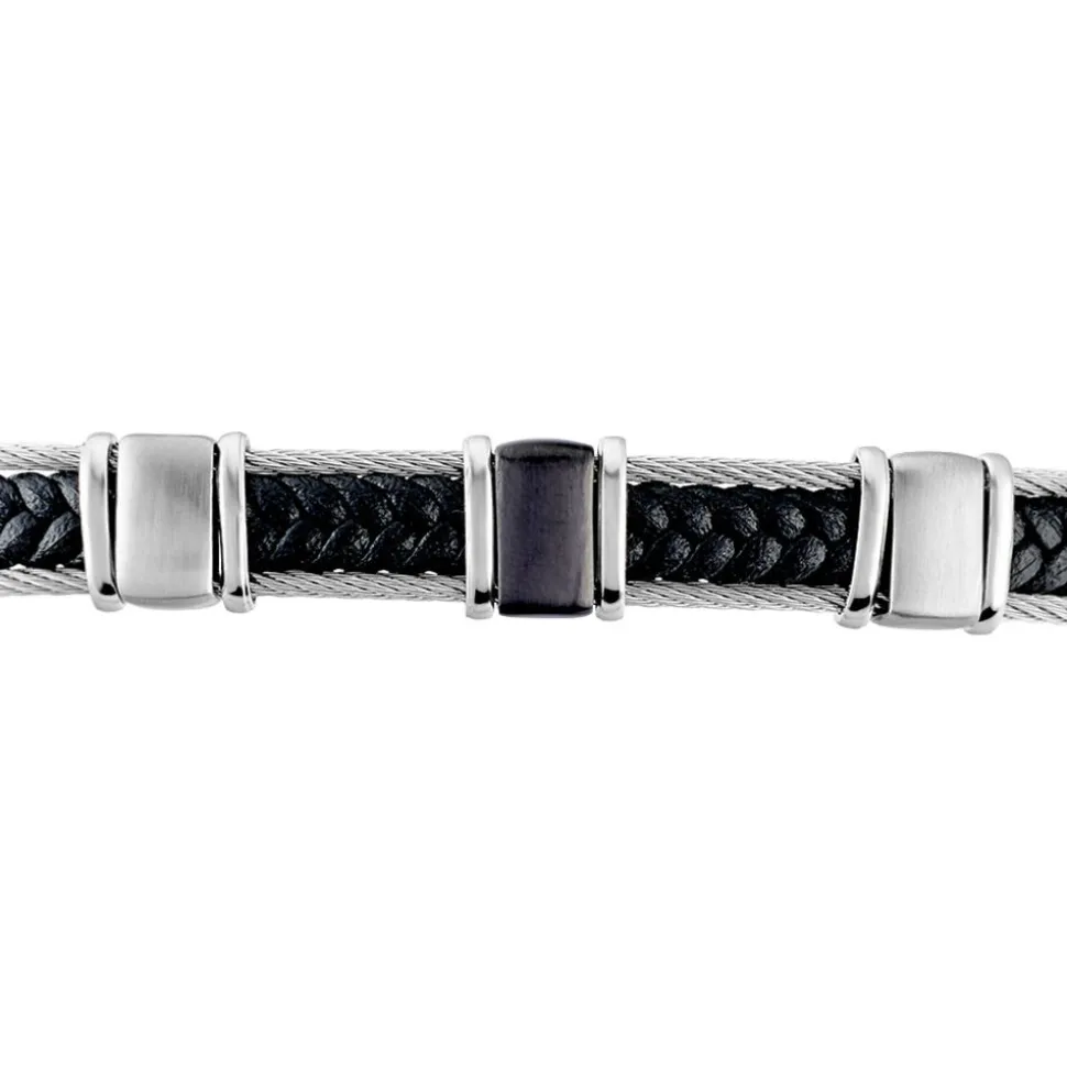 Bracelet Jourdan Cook Acier Bicolore